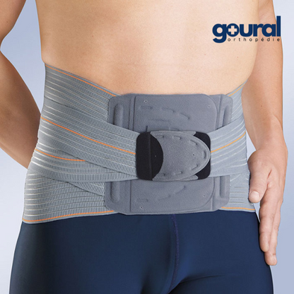 Faja de sujeción lumbar sin costuras Elite duo (26 cm)