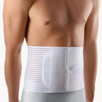 Faja de soporte abdominal AbdoPad con almohadilla de gel plana extraíble