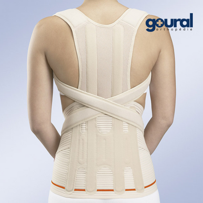 Adaptable dorsolumbar module for Evotec-dorso lumbar belt (without belt)