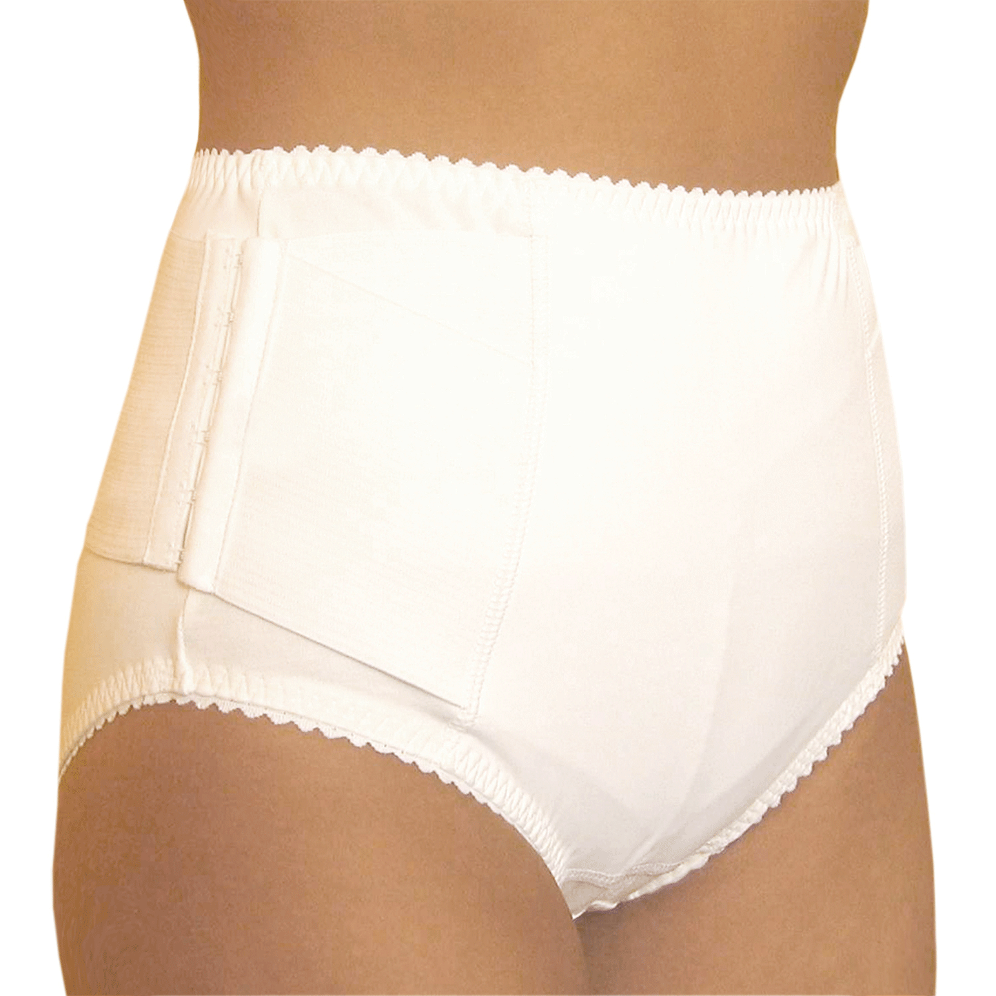 Abdominal support belt briefs