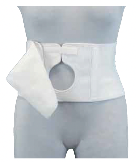 Abdominal support belt for stoma (15 cm) Stomabelt Activity Confort