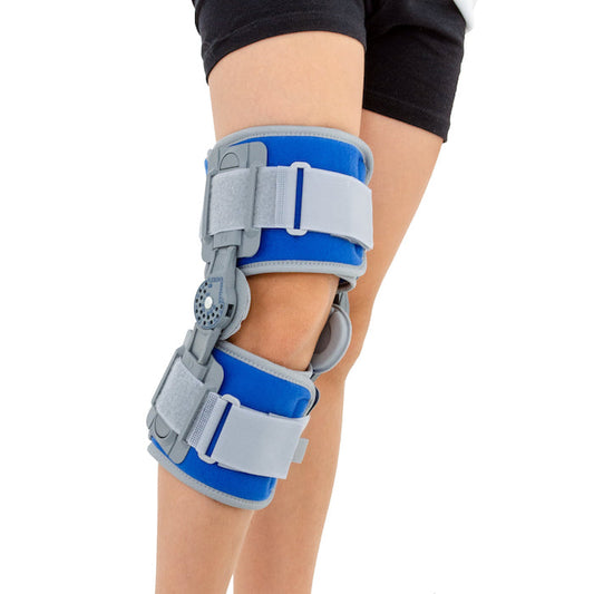 Rodillera articulada ROM de ligamento pediátrico ajustable